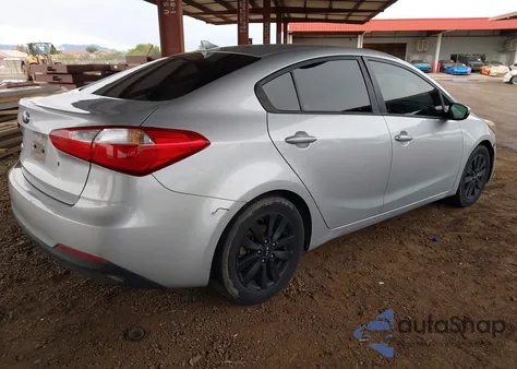 2015 Kia Forte Lx из США, поврежденный, VIN KNAFK4A69F5394587